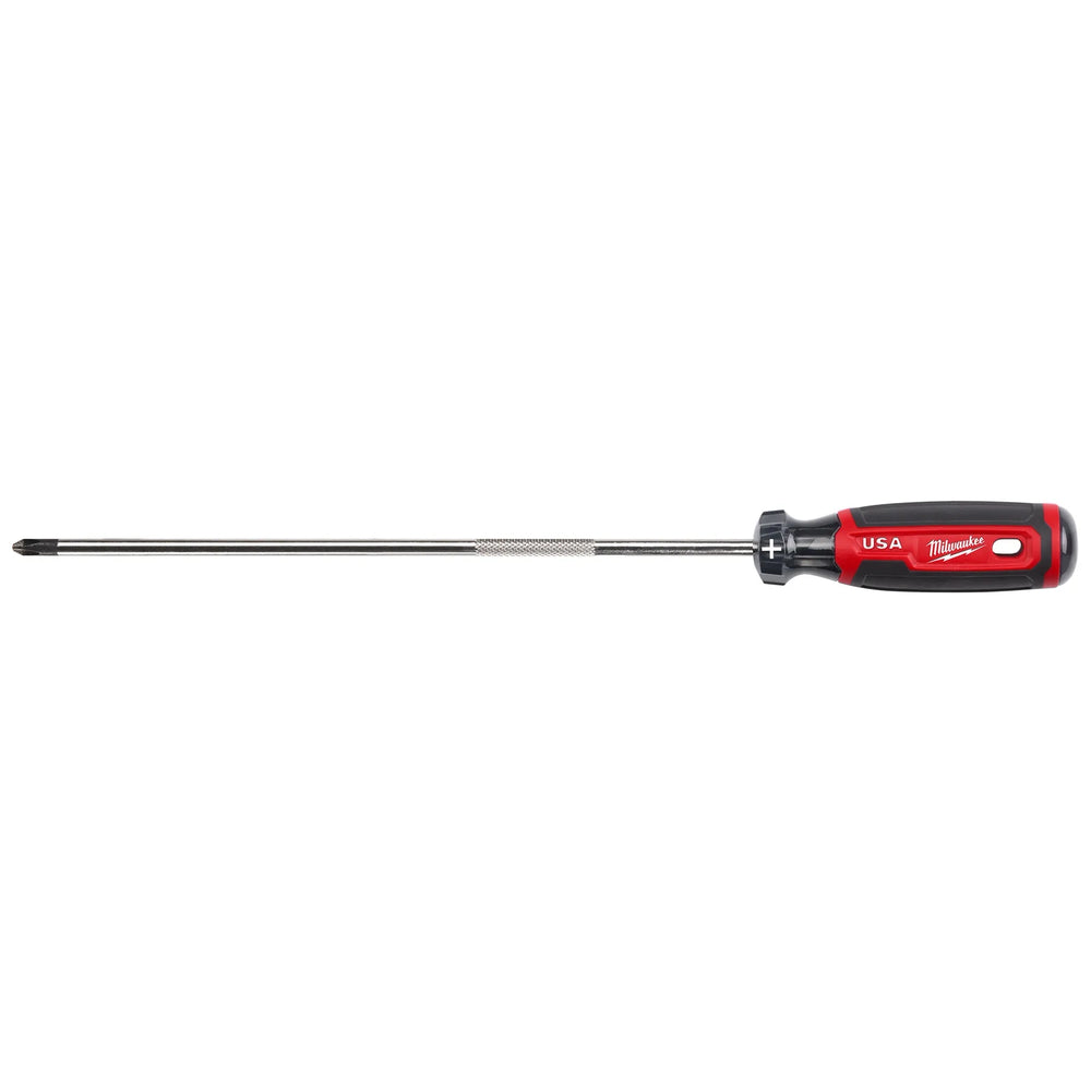 Destornillador Phillips n.º 2 de 10" con empuñadura acolchonada (EE. UU.) Milwaukee MT204