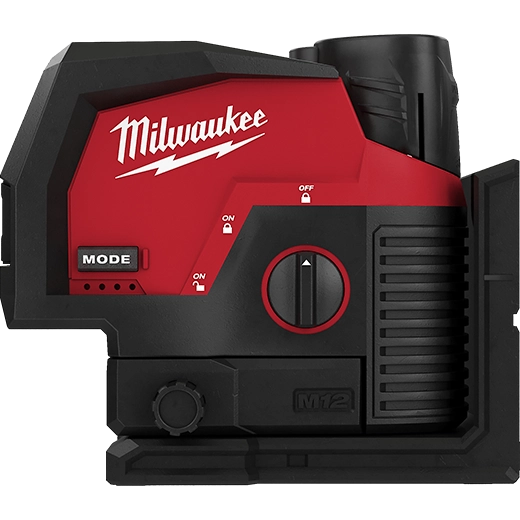 Kit de láser verde de puntos de plomada y línea transversal M12™ Milwaukee 3622-21