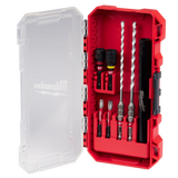 Juego de instalación de tornillos para hormigón con broca de carburo para múltiples materiales SHOCKWAVE Impact Duty™, 7 piezas Milwaukee 48-20-8877