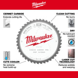 Hoja de sierra circular para cortar metal y acero inoxidable de 8" Milwaukee 48-40-4515 - imagen 2