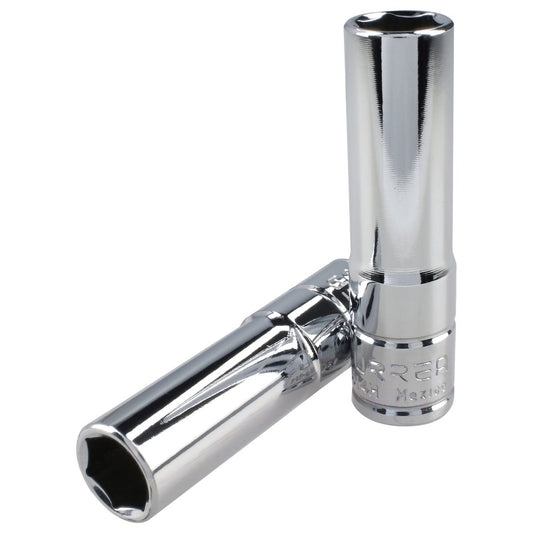 Dado largo cuadro de 3/8", 6 puntas, en pulgadas, 7/16" Urrea 5014H