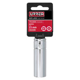 Dado largo cuadro de 3/8", 6 puntas, métrico, 15 mm Urrea 5015HM – imagen 3