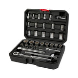 Juego de dados y accesorios cuadro de 3/8" combinado, 33 piezas Urrea 5200CB - imagen 4