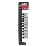 Juego de dados cuadro de 3/8", 6 puntas, en pulgadas, 10 piezas Urrea 52122 - imagen 3