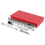 Juego de dados y accesorios cuadro de 3/8" en pulgadas 6 puntas, 13 piezas Urrea 52128 - imagen 3