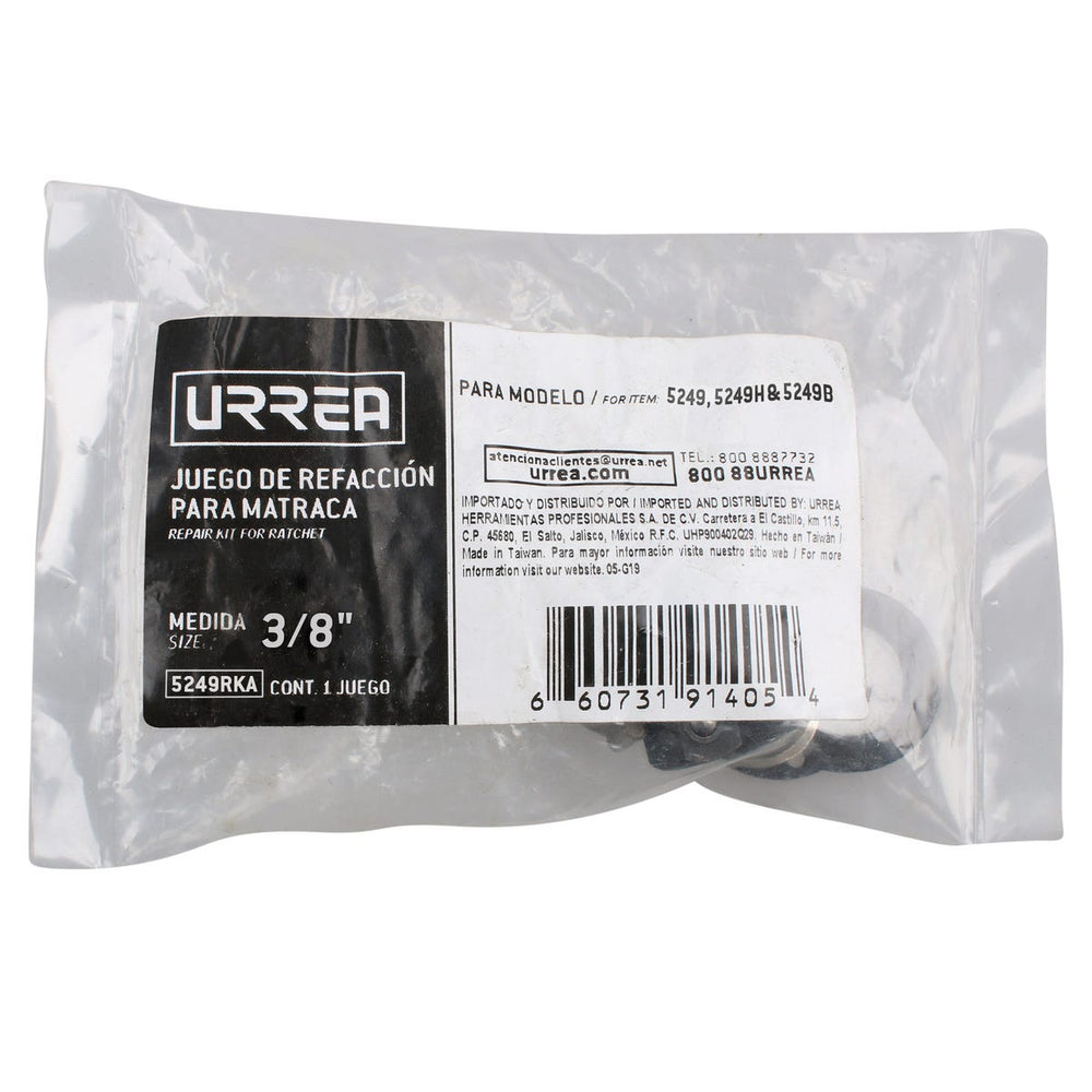 Juego de refacción para matraca reversible 5249, 5249H y 5249B Urrea 5249RKA - imagen 3