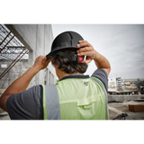 Casco con ventilación y ala delantera rojo con suspensión de trinquete de 4 puntos BOLT™ (EE. UU.): Tipo 1, Clase C Milwaukee 48-73-1208 - imagen 7