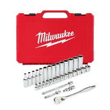 Juego de trinquete con boca de 3/8" y cubos métricos, 32 unidades Milwaukee 48-22-9508
