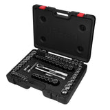 Juego de dados y accesorios cuadro de 1/2" combinado, 60 piezas Urrea 5400PD - imagen 2