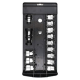 Juego de dados y accesorios cuadro de 1/2" Go-Through combinado, 15 piezas Urrea 5401GT - imagen 6