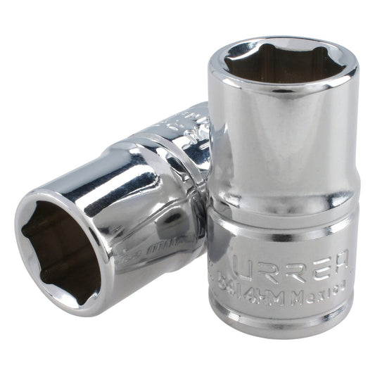 Dado cuadro de 1/2", 6 puntas, métrico, 14 mm Urrea 5414HM