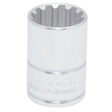 Dado spline cuadro de 1/2", # 18 Urrea 5418SPL - imagen 2