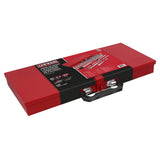 Juego de dados y accesorios cuadro de 3/8" y 1/2" en pulgadas 37 piezas, con caja metálica Urrea 5452 - imagen 3