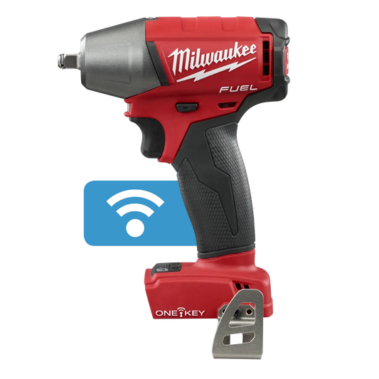 Llave de impacto compacta M18 FUEL™ de 3/8" con ONE-KEY™ y anillo de fricción (sin accesorios) Milwaukee 2758-20