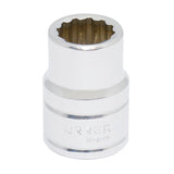 Dado cuadro de 3/4", 12 puntas, en pulgadas, 13/16" Urrea 5526