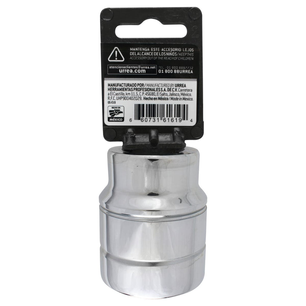 Dado cuadro de 3/4", 6 puntas, métrico, 30 mm Urrea 5530HM - imagen 6