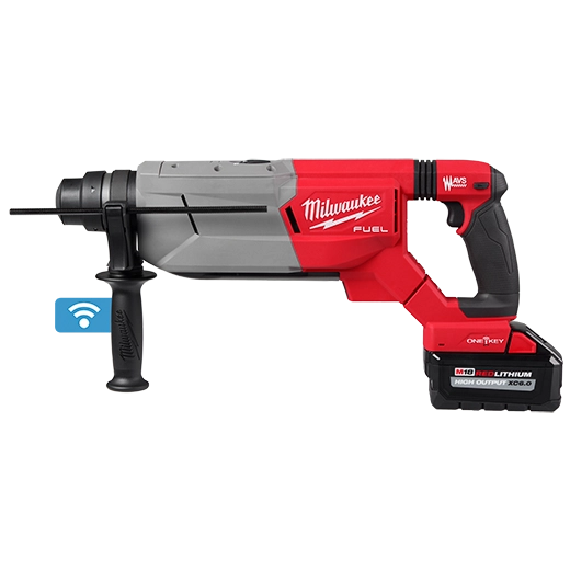 Kit de martillo rotativo con mango en D M18 FUEL™ SDS Plus de 1-1/4" con ONE-KEY™ Milwaukee 2916-22