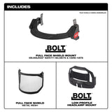 Protector facial completo BOLT™ - Malla metálica (compatible con cascos y cascos de seguridad de Milwaukee®) Milwaukee 48-73-1430 - imagen 3