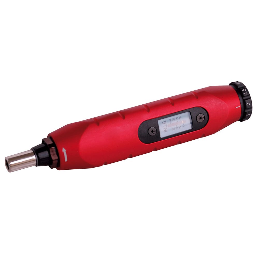 Destornillador de torque microajustable con mango plástico cuadro de 1/4", 5-40 in-lb Urrea 6107A - imagen 2