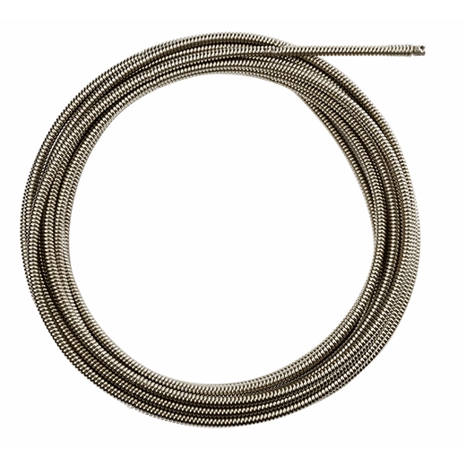Sonda destapacaños de acoplamiento enroscado abierto de 5/8" x 50' con revestimiento RUST GUARD™ Milwaukee 48-53-2775