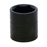 Dado de impacto cuadro de 1/4", 6 puntas, métrico, 9 mm Urrea 6909M - imagen 2