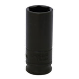 Dado de impacto largo cuadro de 3/8", 6 puntas, métrico, 16 mm Urrea 7016M - imagen 2
