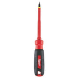 Desarmador Insulado de 1000V para Gabinete de 3/16" de 4" Milwaukee 48-22-2231