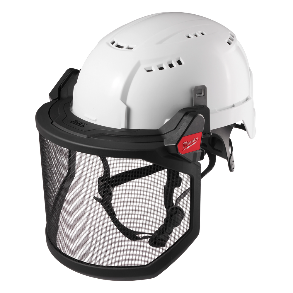 Protector facial completo BOLT™ - Malla metálica (compatible con cascos y cascos de seguridad de Milwaukee®) Milwaukee 48-73-1430 - imagen 2