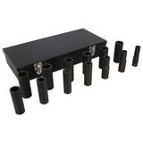 Juego de dados largos de impacto cuadro de 1/2", 6 puntas, métricos, 13 piezas Urrea 7302MC - imagen 3