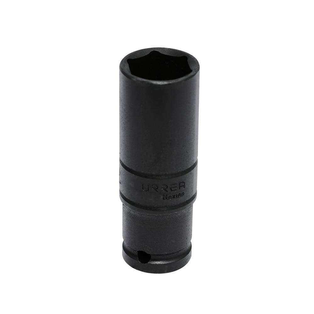 Dado de impacto largo pared delgada cuadro de 1/2", 6 puntas, métrico, 21 mm Urrea 7321MD