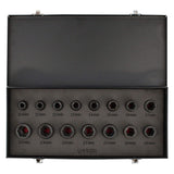 Juego de dados de impacto cuadro de 1/2", 6 puntas, métricos, 15 piezas Urrea 7401MC - imagen 7