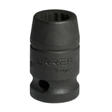 Dado de impacto cuadro de 1/2", 12 puntas, métrico, 15 mm Urrea 7415MT