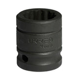 Dado de impacto cuadro de 1/2", 12 puntas, métrico, 17 mm Urrea 7417MT - imagen 2