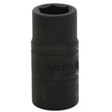 Dado de impacto corto doble boca métrico cuadro de 1/2", 3/4" x 13/16" Urrea 741921M - imagen 2