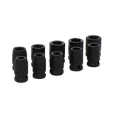 Juego de dados de impacto cuadro de 1/2", 6 puntas, métricos, 10 piezas Urrea 74202M - imagen 2