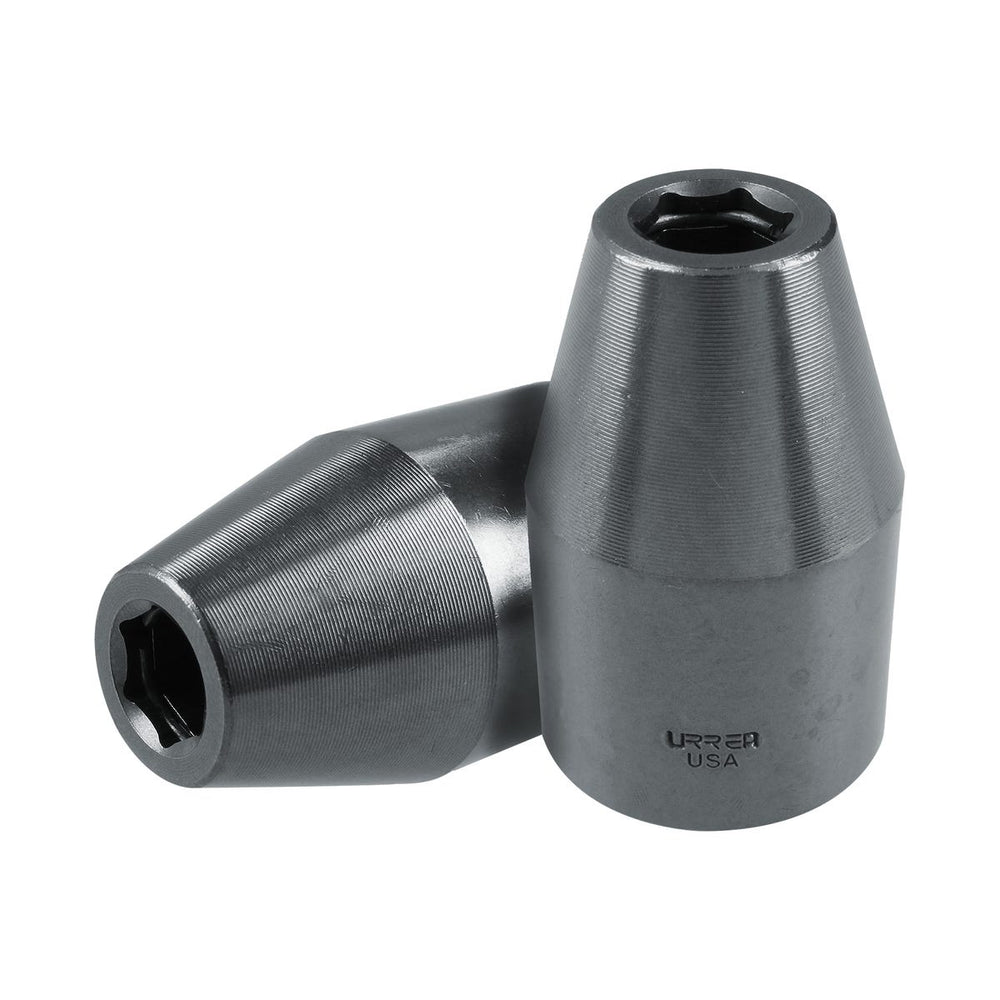 Adaptador de impacto con barreno pasado para puntas hexagonales 5/16" Urrea 7472 - imagen 2