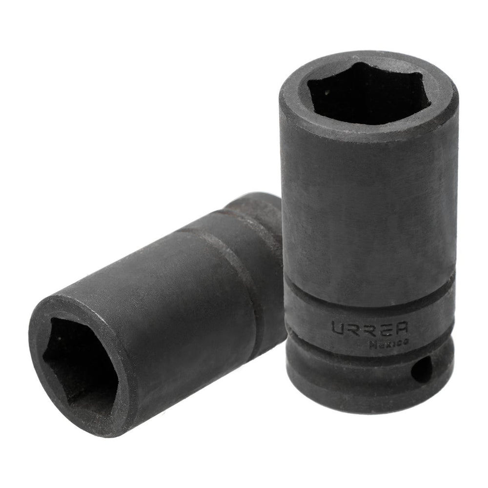 Dado de impacto largo cuadro de 3/4", 6 puntas, métrico, 30 mm Urrea 7530ML - imagen 2