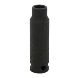 Dado de impacto largo cuadro de 3/8", 6 puntas, en pulgadas, 5/16" Urrea 7710H