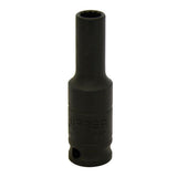 Dado de impacto largo cuadro de 3/8", 12 puntas, en pulgadas, 5/16" Urrea 7710