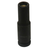Dado de impacto largo con imán cuadro de 3/8", 6 puntas, en pulgadas, 3/8" Urrea 7712HM - imagen 2