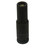 Dado de impacto largo con imán cuadro de 3/8", 6 puntas, en pulgadas, 7/16" Urrea 7714HM