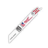 Hojas Sawzall® de 6" y 10 TPI (paquete de 5 unidades) Milwaukee 48-00-5092