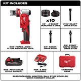 Kit de herramienta perforadora M18™ FORCE LOGIC™ de 6 toneladas de 1/2" - 4" Milwaukee 2677-23 - imagen 2
