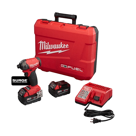 Kit de destornillador hidráulico hexagonal M18 FUEL™ SURGE™ de 1/4" Milwaukee 2760-22