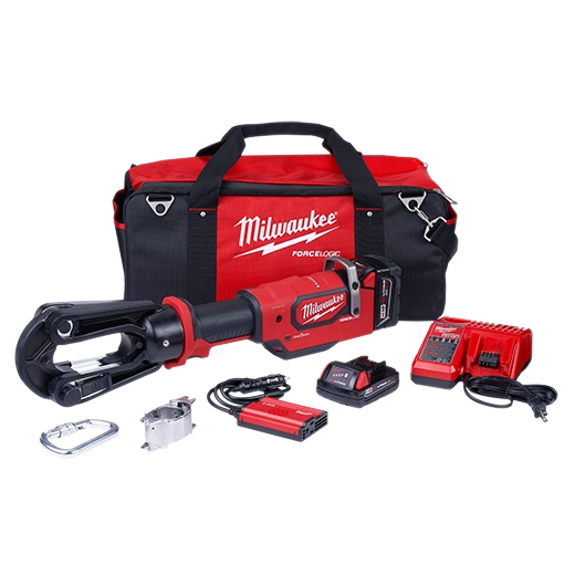 Kit de pinza crimpeadora M18™ FORCE LOGIC™ de 15 toneladas Milwaukee 2879-22