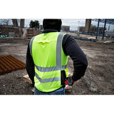 Chaleco de seguridad amarillo de alto rendimiento y alta visibilidad Clase 2: S/M (CSA) Milwaukee 48-73-5081 - imagen 6