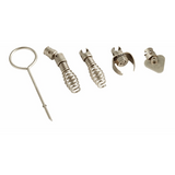 Kit de accesorios para sondas destapacaños con cabeza pequeña (5 unidades) con revestimiento RUST GUARD™ Milwaukee 48-53-2685