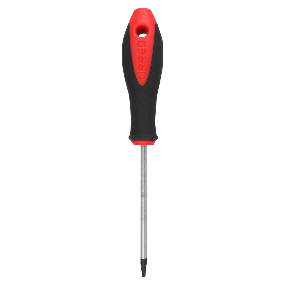 Destornillador con mango bimaterial, punta Torx barra redonda T15 x 4" Urrea 8315W - imagen 5