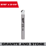 Broca para piedra natural de 5/16" Milwaukee 48-20-8993 - imagen 2