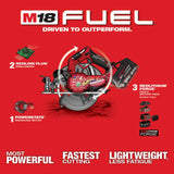 Kit de sierra circular M18 FUEL™ de 7-1/4" Milwaukee 2834-21HD - imagen 8